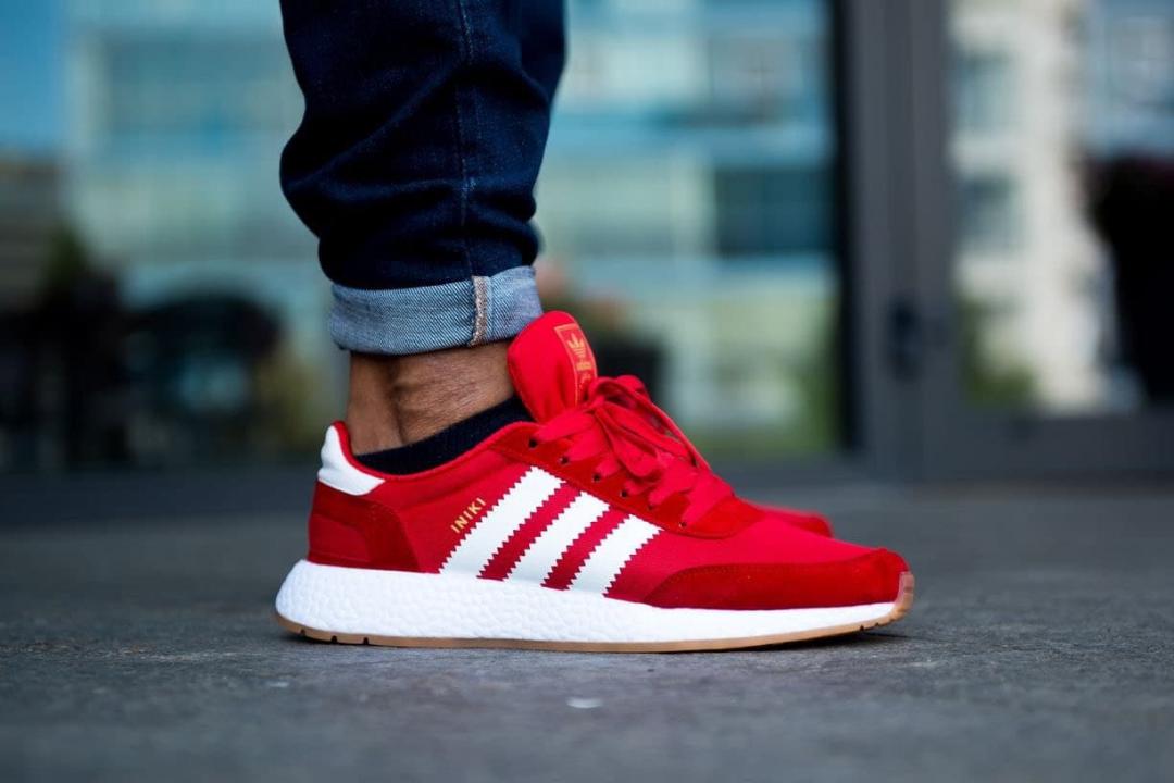 Adidas Iniki Red White 2