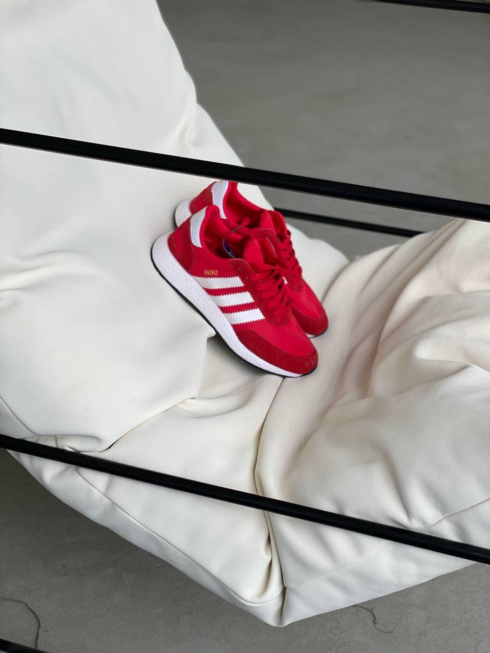 Adidas Iniki Red White 2