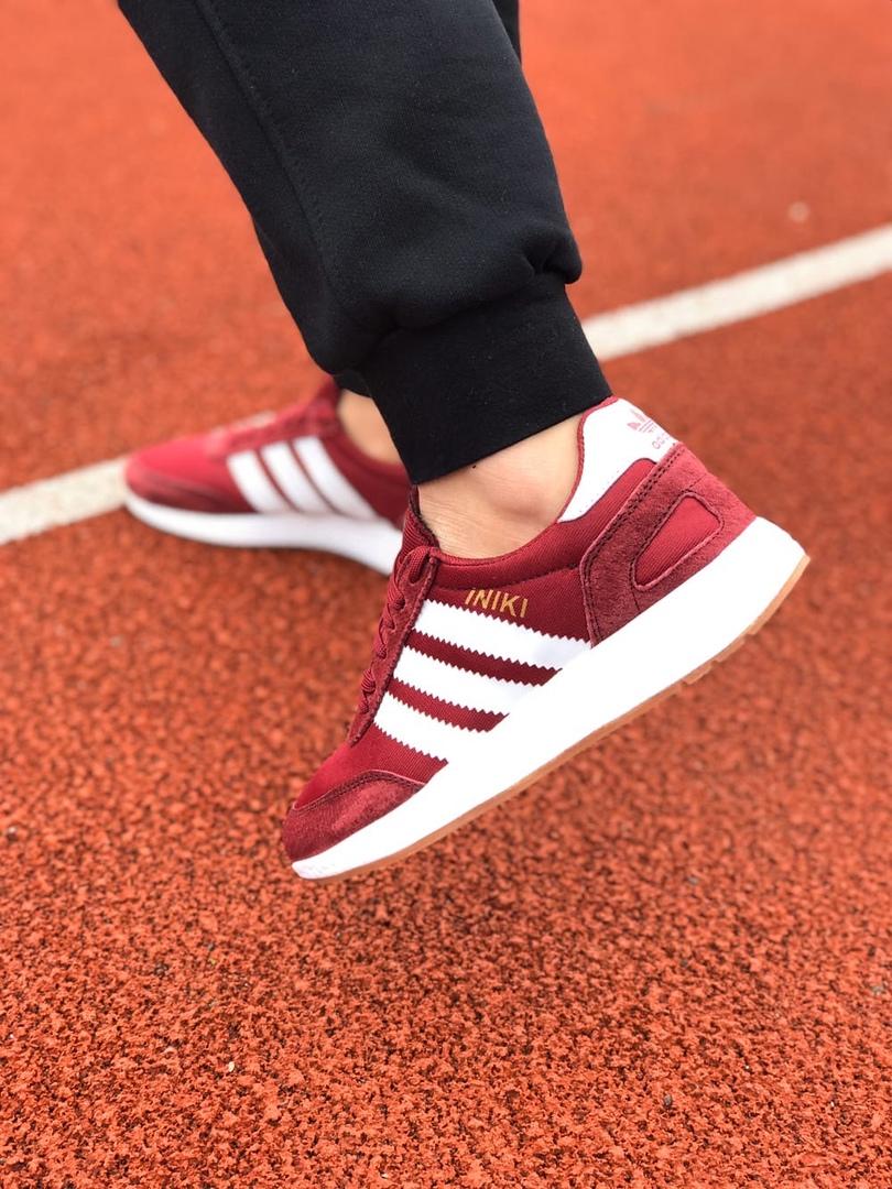 Adidas Iniki Bordo White