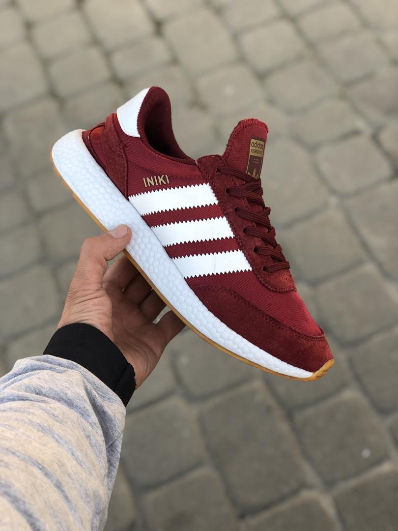 Adidas Iniki Bordo White 2