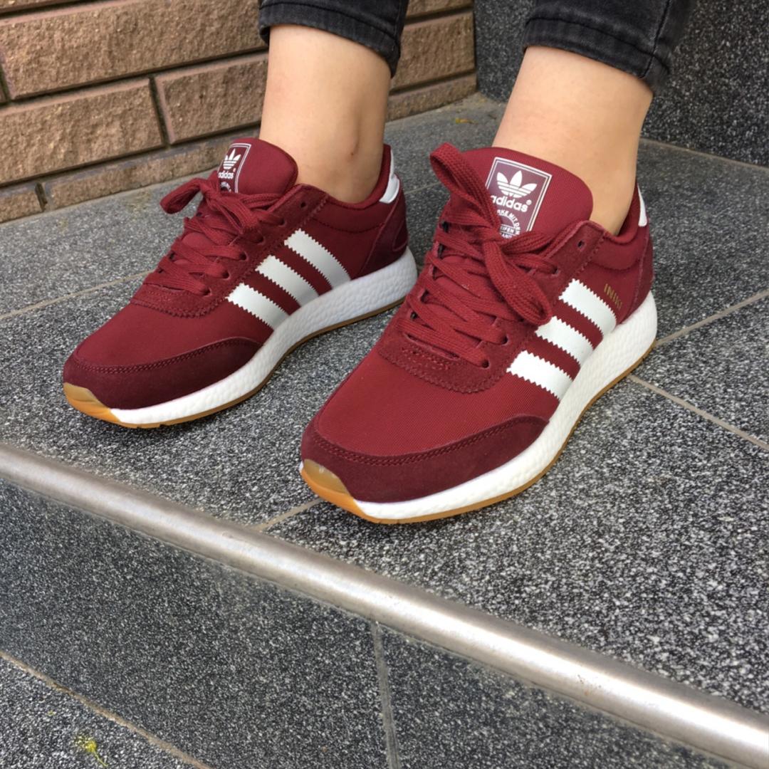 Adidas Iniki Bordo White 2