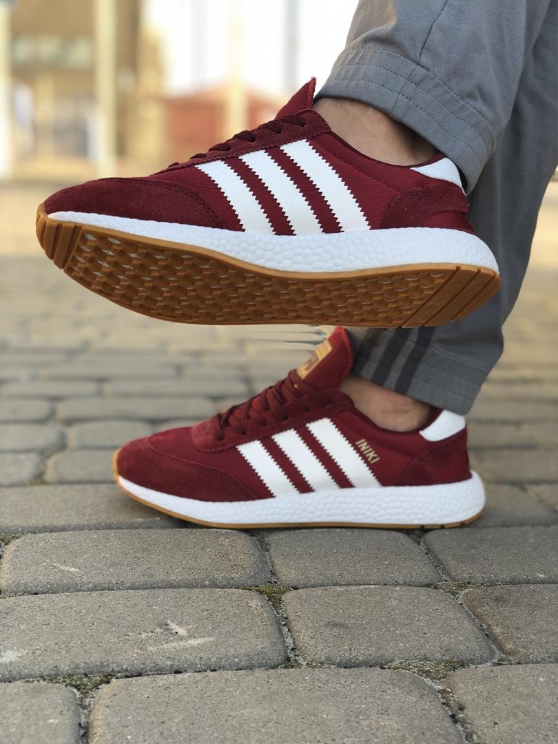 Adidas Iniki Bordo White 2