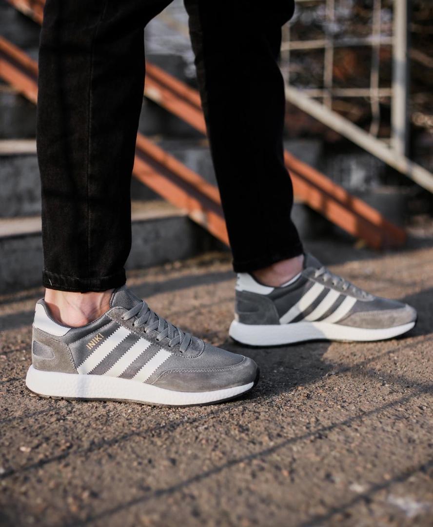 Adidas Iniki Grey White 5