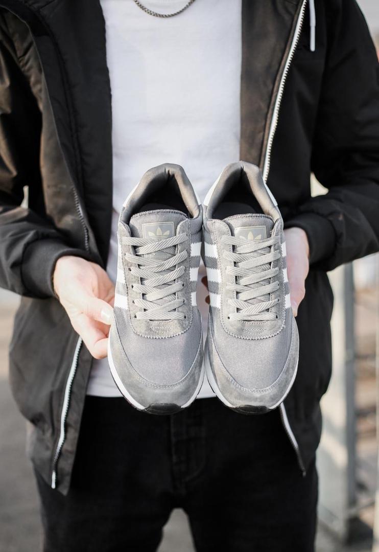 Adidas Iniki Grey White 5