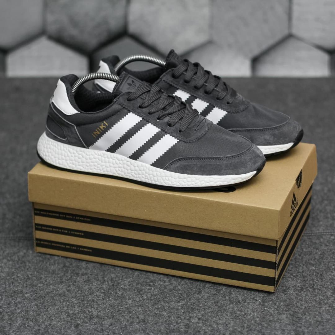 Adidas Iniki Grey White 5
