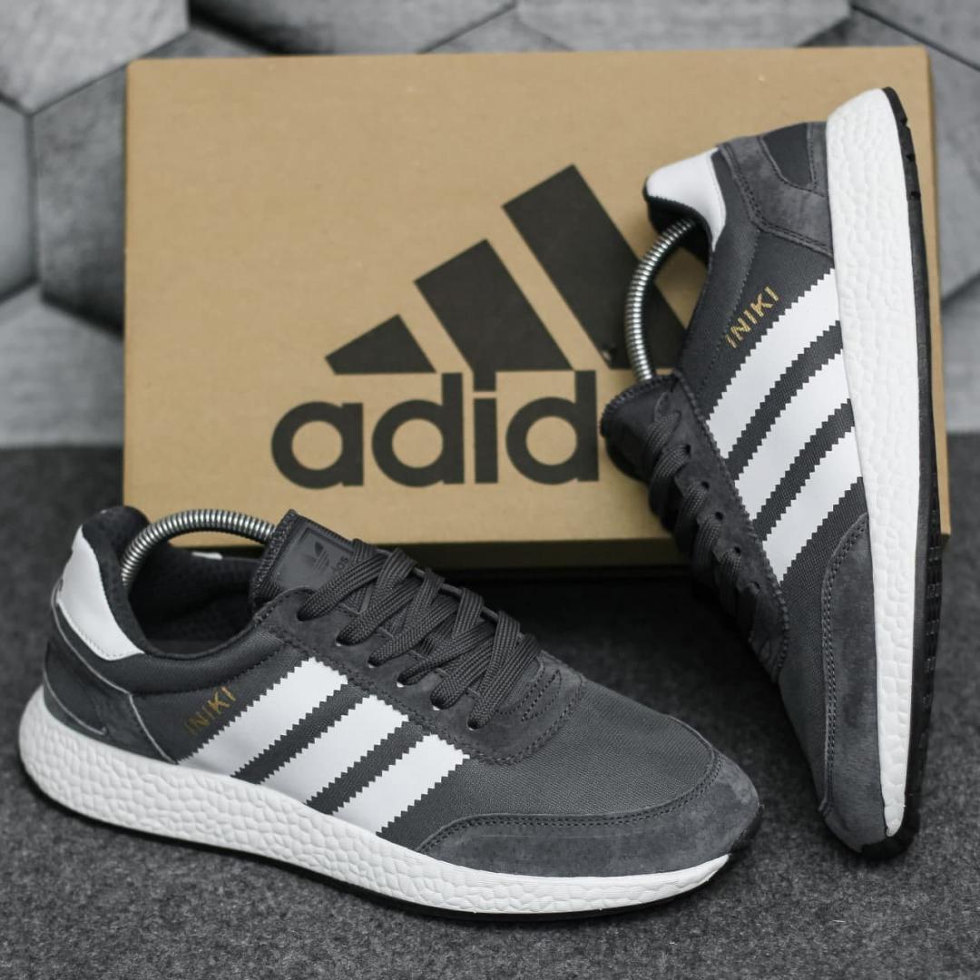Adidas Iniki Grey White 5