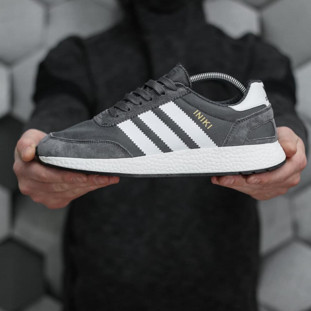 Adidas Iniki Grey White 2