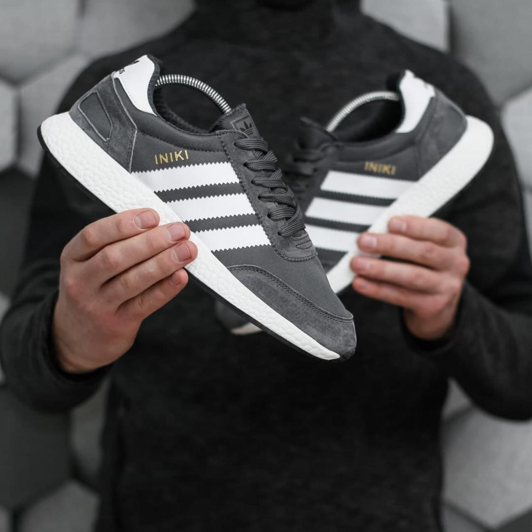 Adidas Iniki Grey White 2