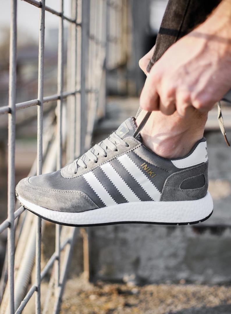 Adidas Iniki Grey White 2