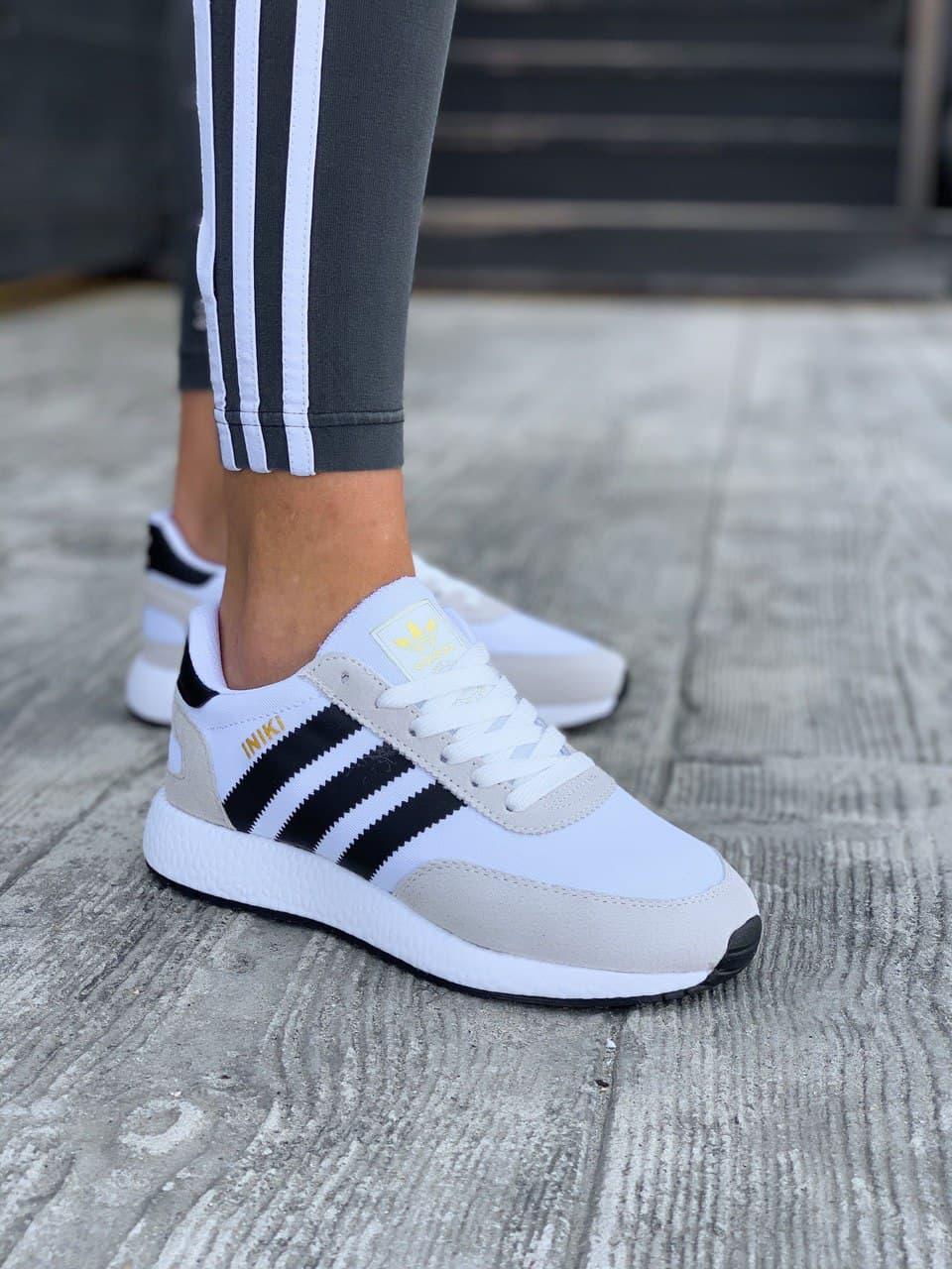 Adidas Iniki White Grey 2