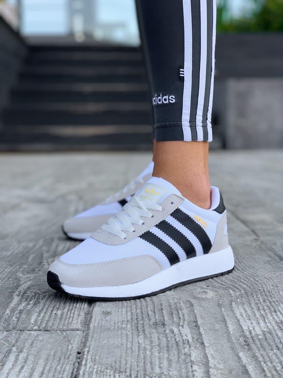Adidas Iniki White Grey 2