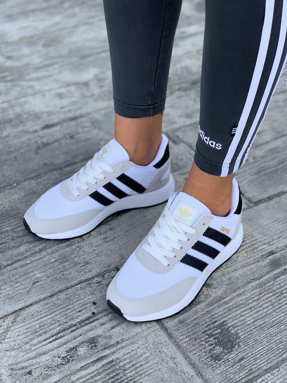 Adidas Iniki White Grey 2