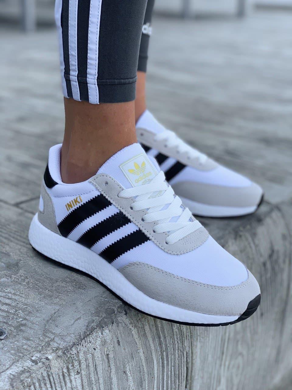 Adidas Iniki White Grey 2