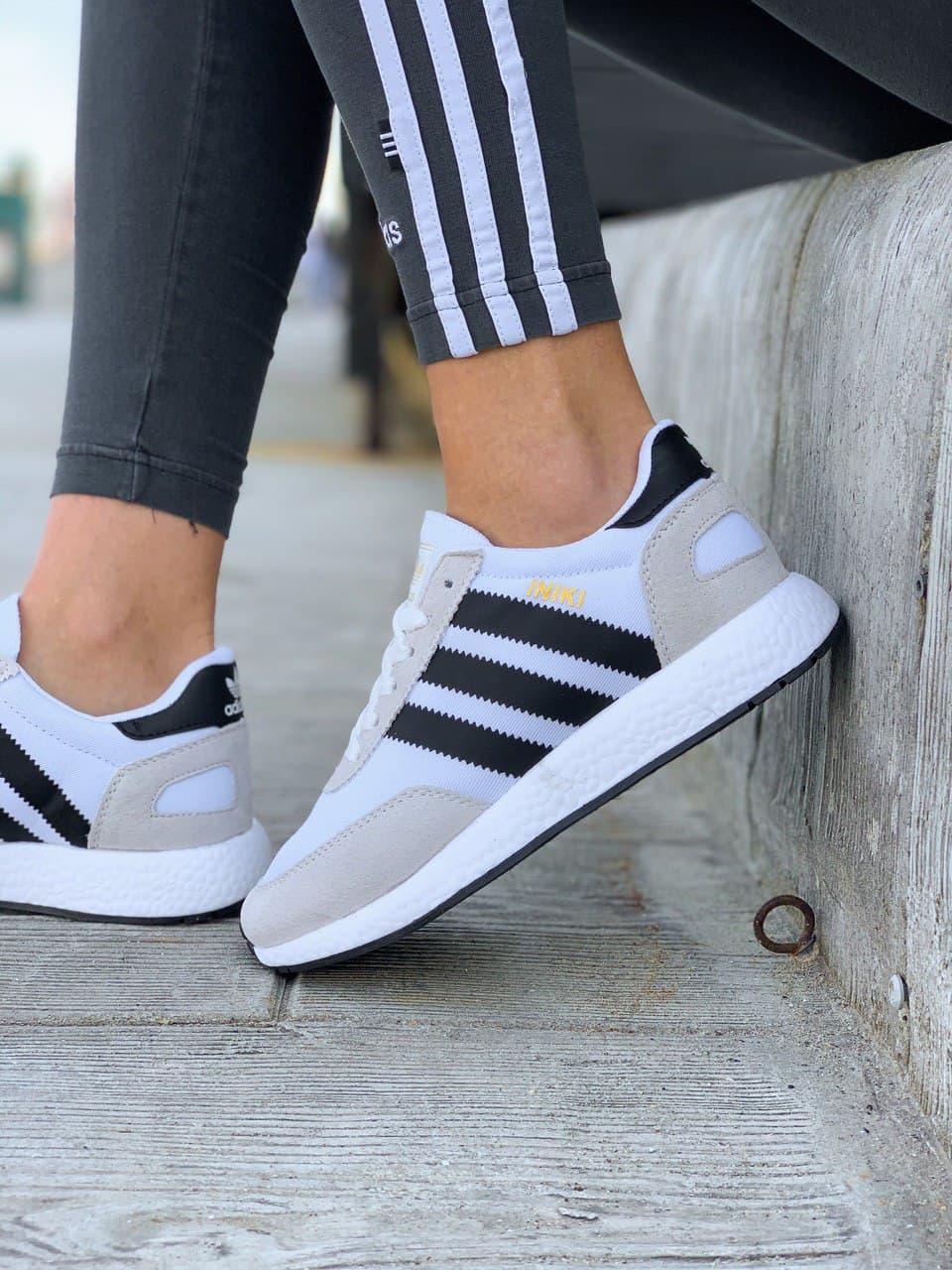 Adidas Iniki White Grey 2