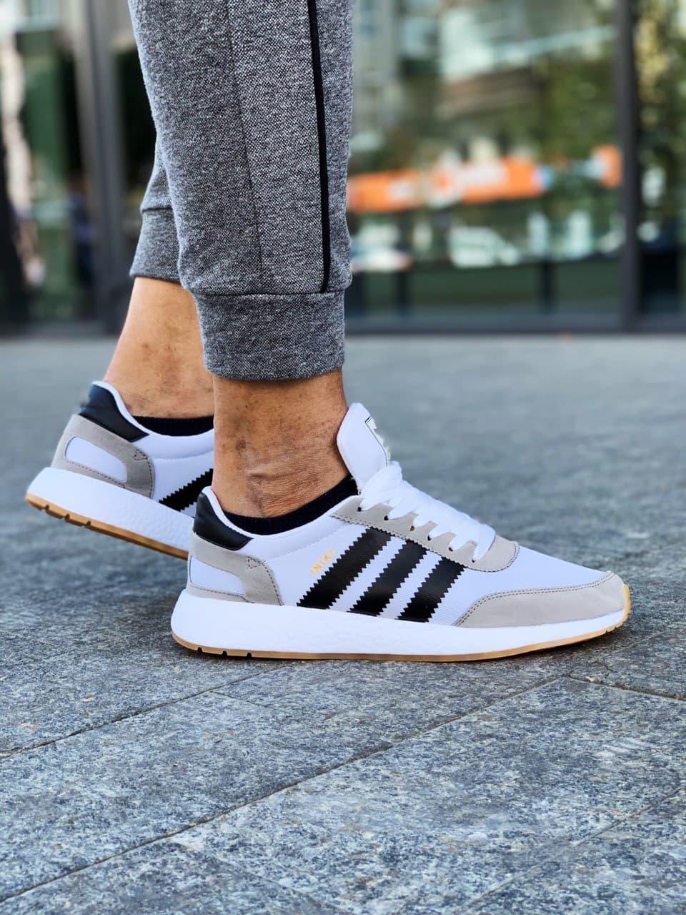 Adidas Iniki White Grey 3