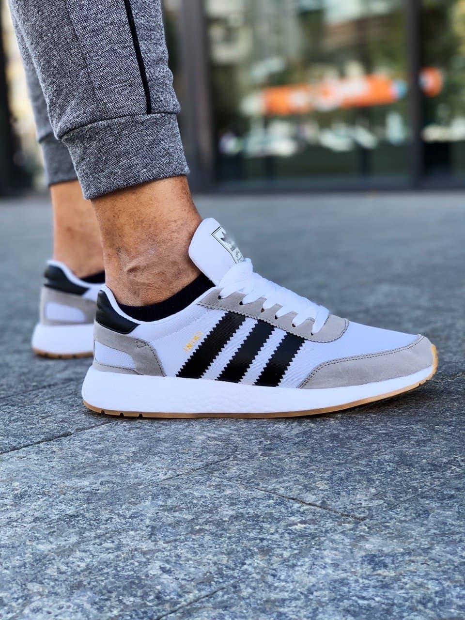 Adidas Iniki White Grey 3