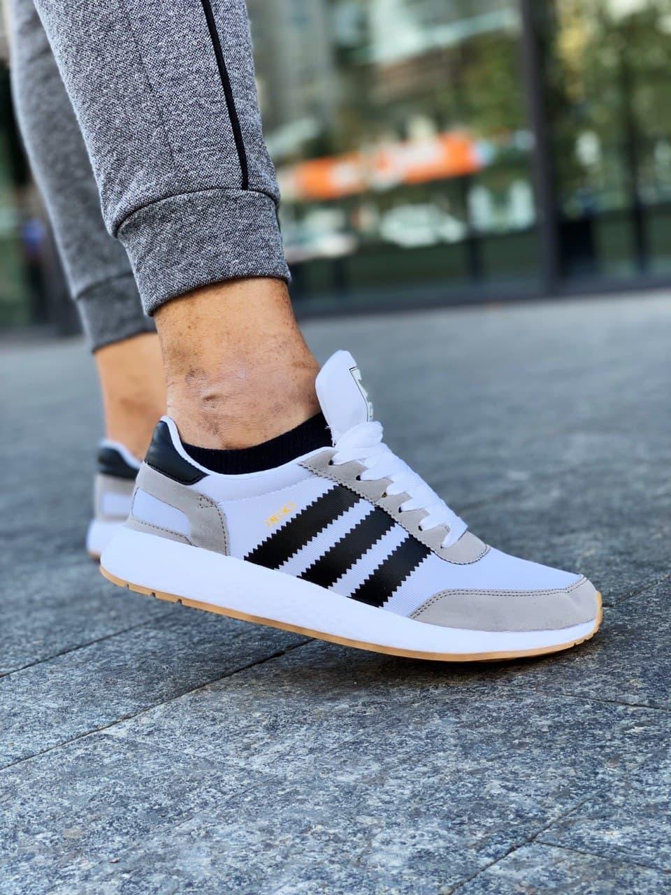 Adidas Iniki White Grey 3