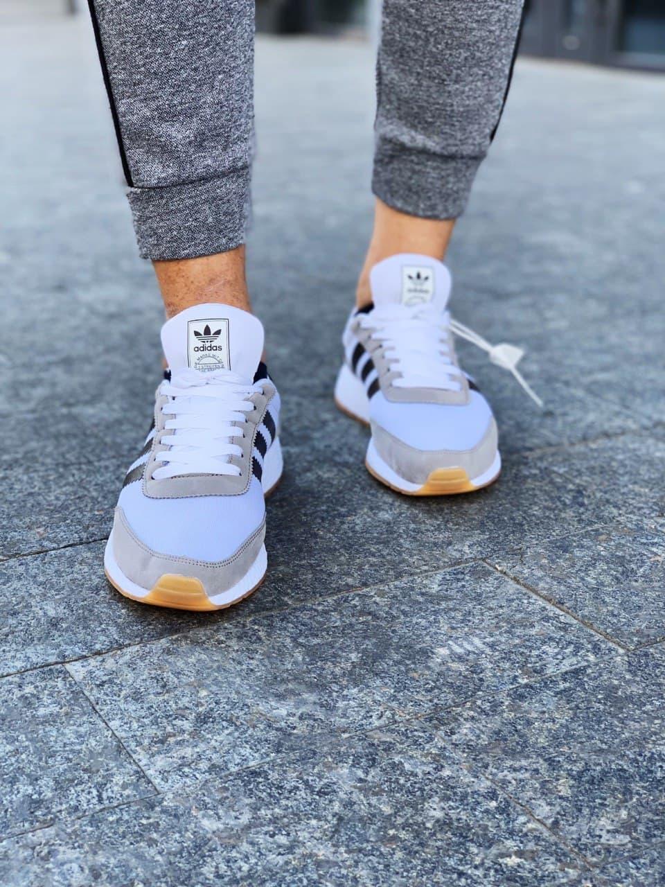 Adidas Iniki White Grey 3