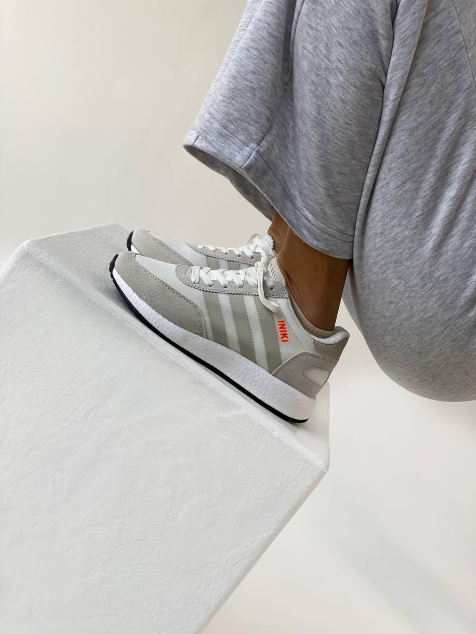 Adidas Iniki Grey White