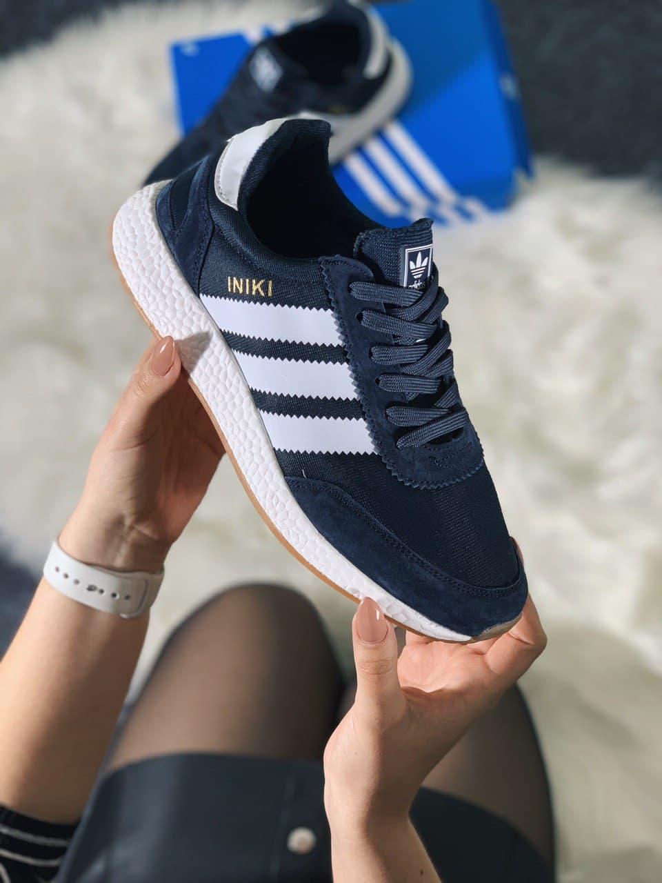 Adidas Iniki Dark Blue White