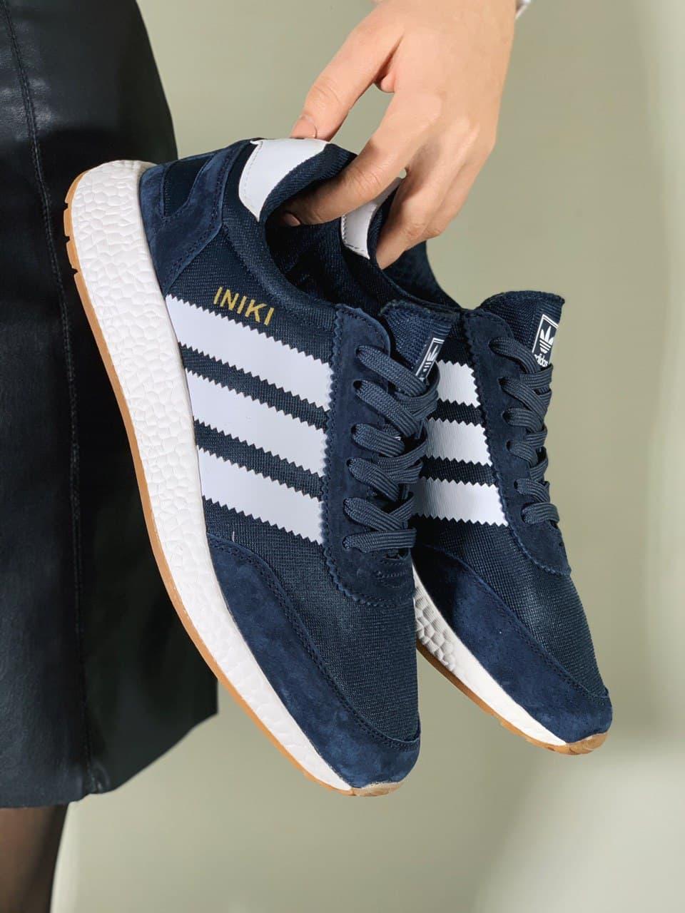 Adidas Iniki Dark Blue White