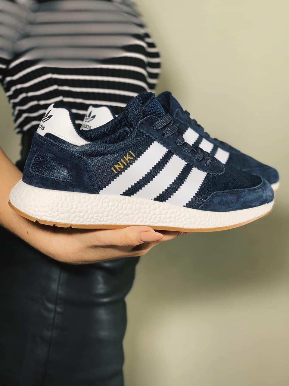 Adidas Iniki Dark Blue White