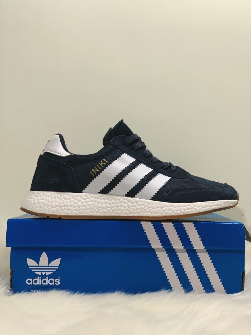 Adidas Iniki Dark Blue White