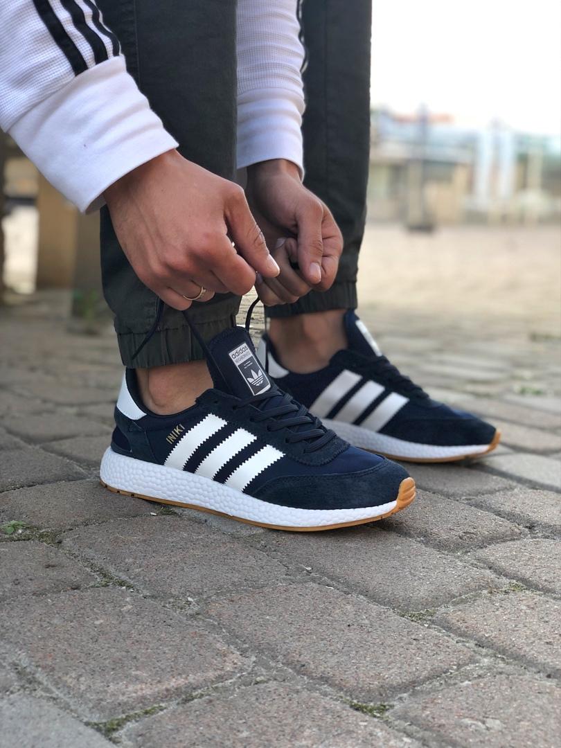 Adidas Iniki Dark Blue White