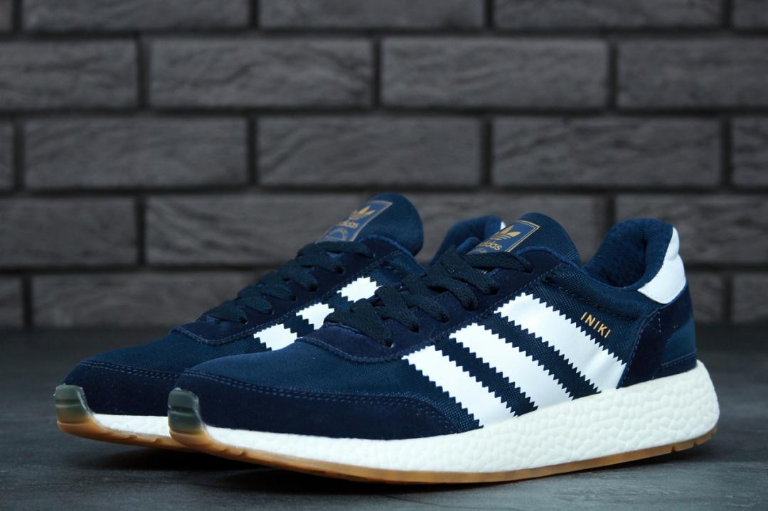 Adidas Iniki Dark Blue White 2