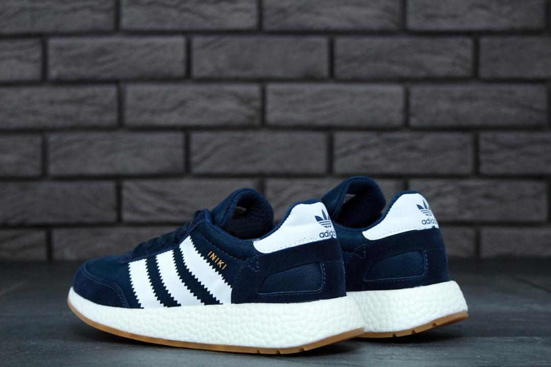 Adidas Iniki Dark Blue White 2