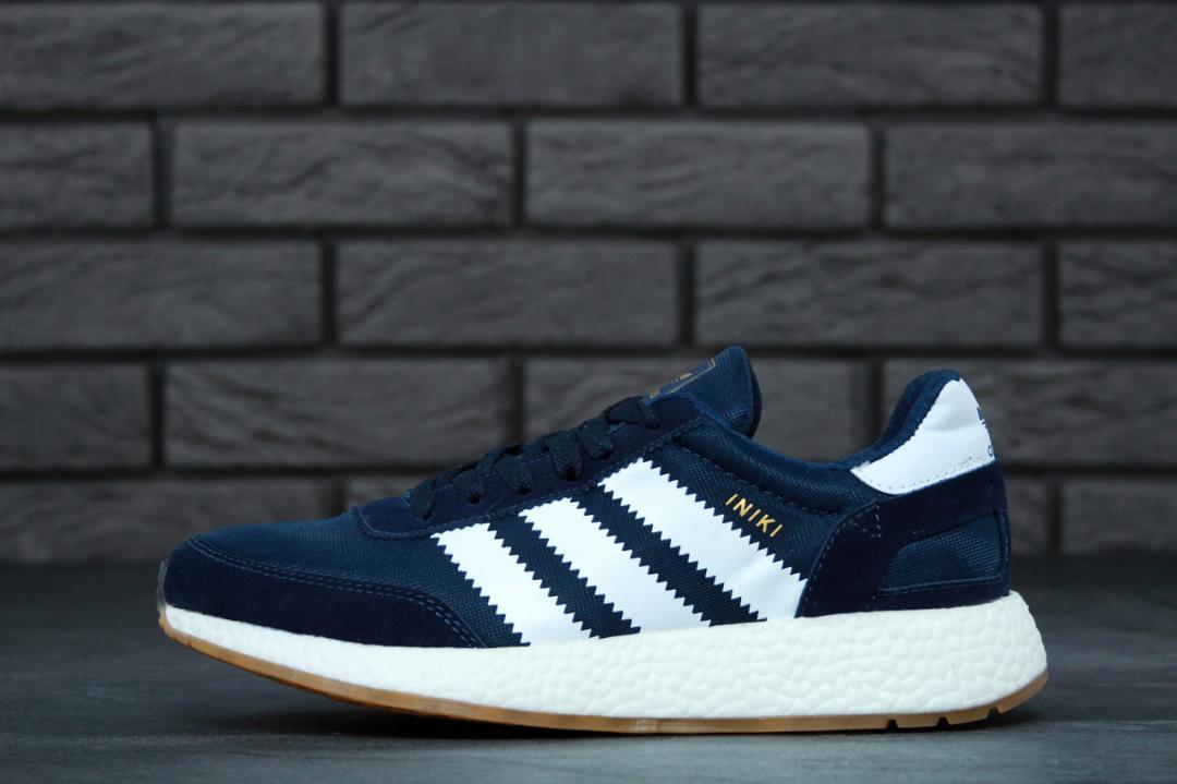 Adidas Iniki Dark Blue White 2