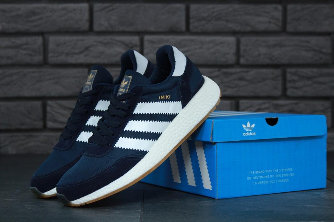 Adidas Iniki Dark Blue White 2