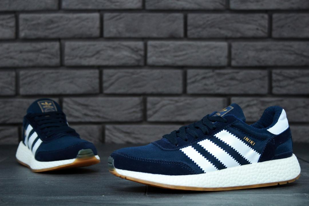 Adidas Iniki Dark Blue White 2