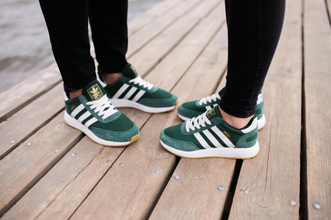 Adidas Iniki Green White