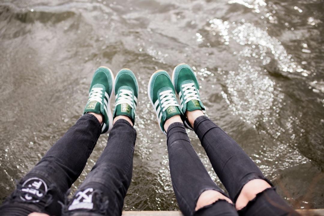 Adidas Iniki Green White