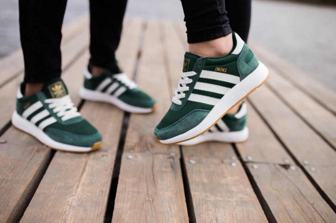 Adidas Iniki Green White