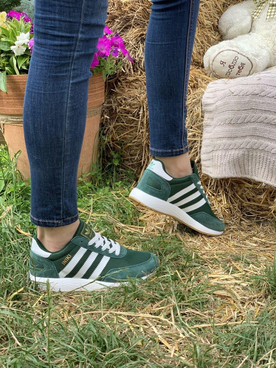 Adidas Iniki Green White