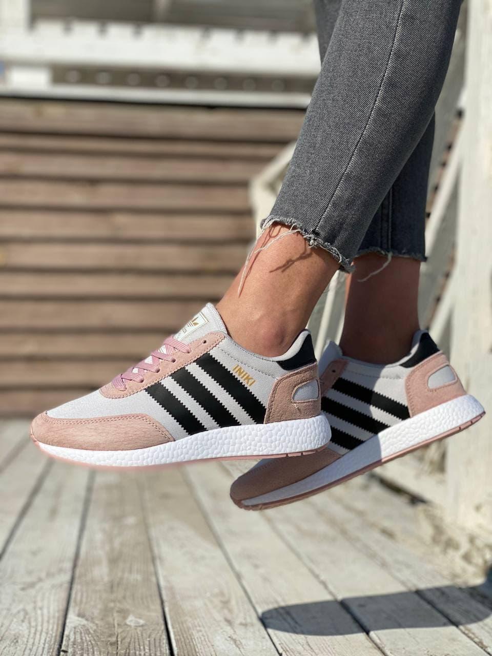 Adidas Iniki Runner Pink Care Black White