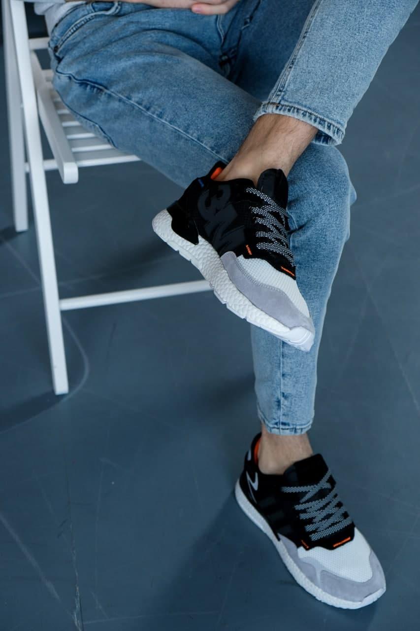Adidas Nite Jogger 3M Black White