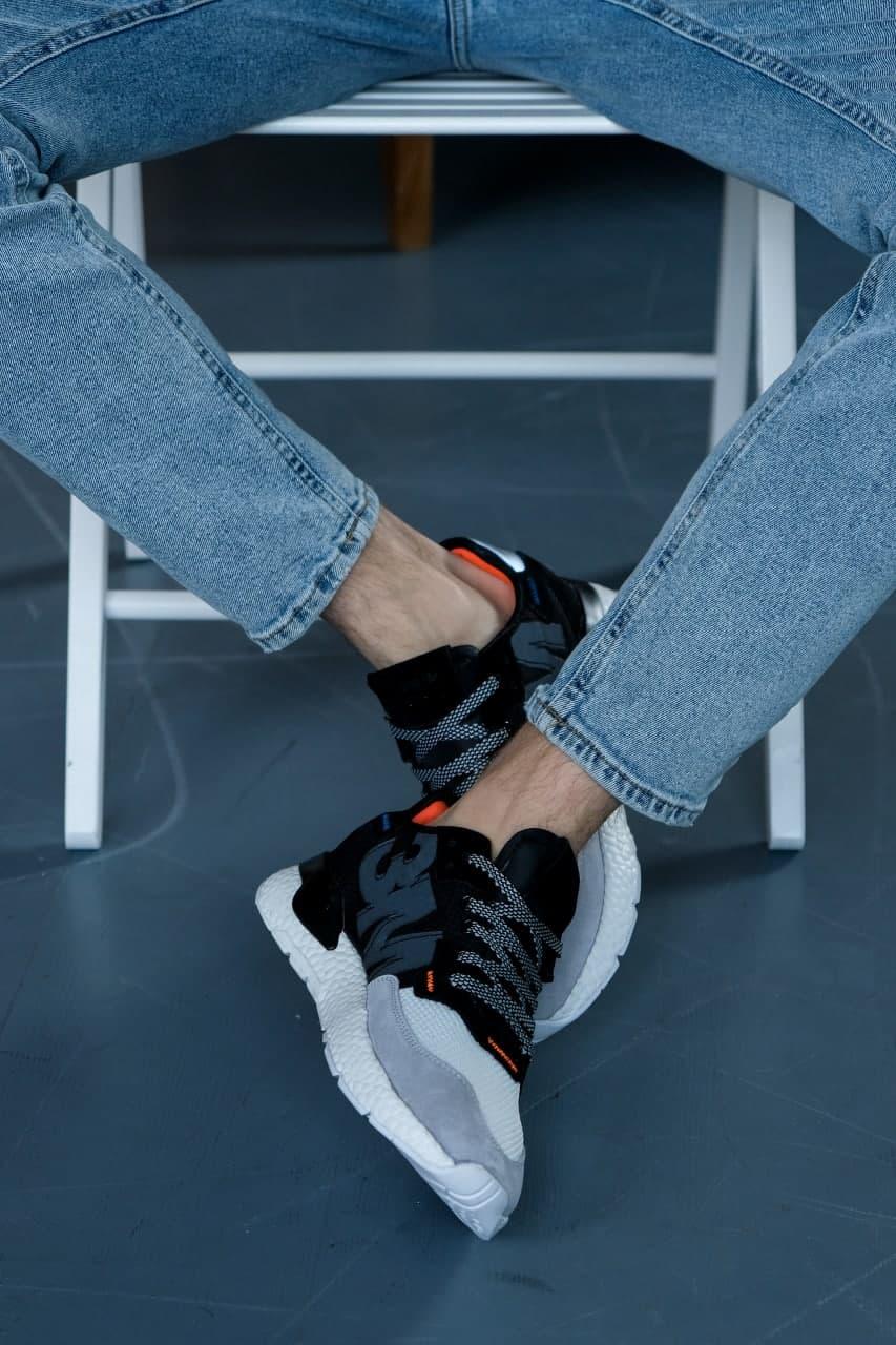 Adidas Nite Jogger 3M Black White