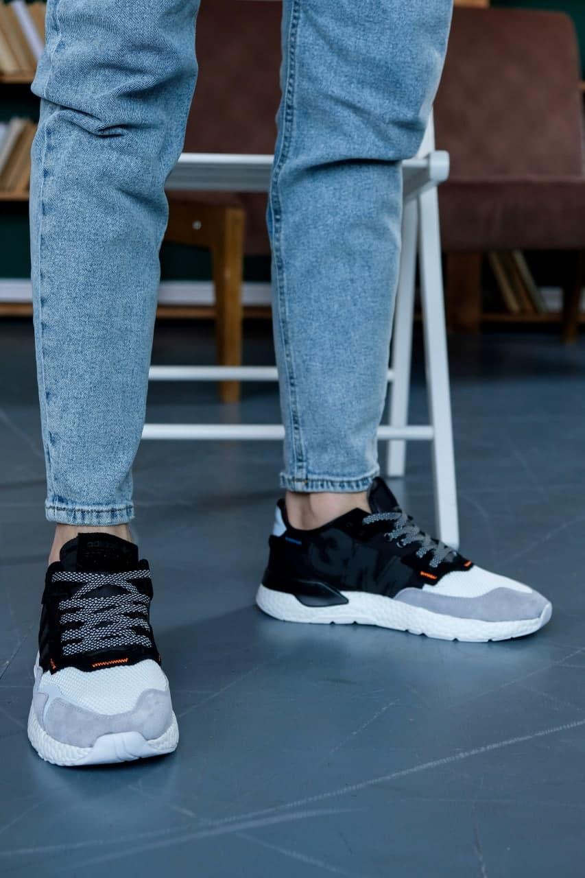 Adidas Nite Jogger 3M Black White