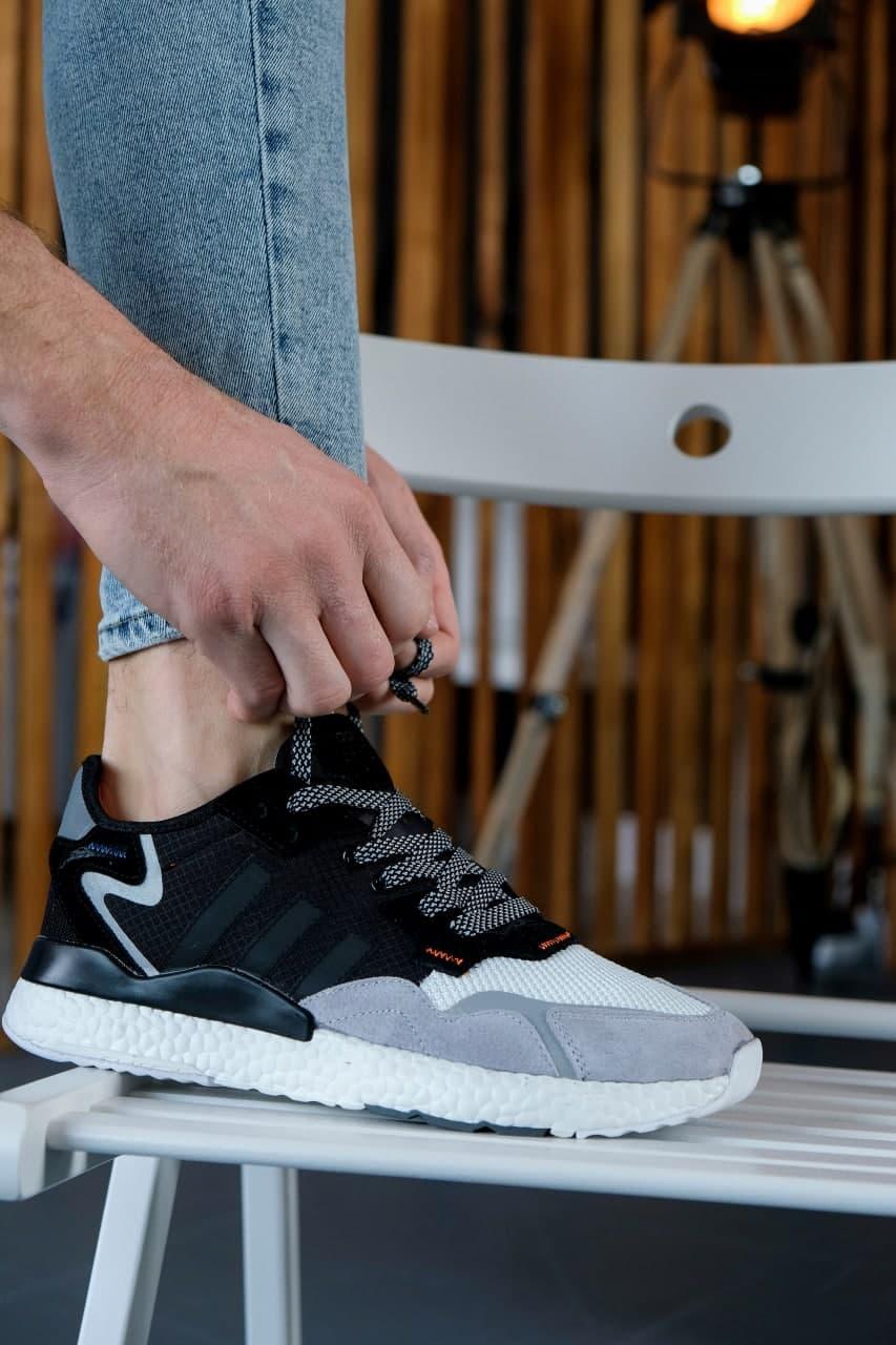 Adidas Nite Jogger 3M Black White