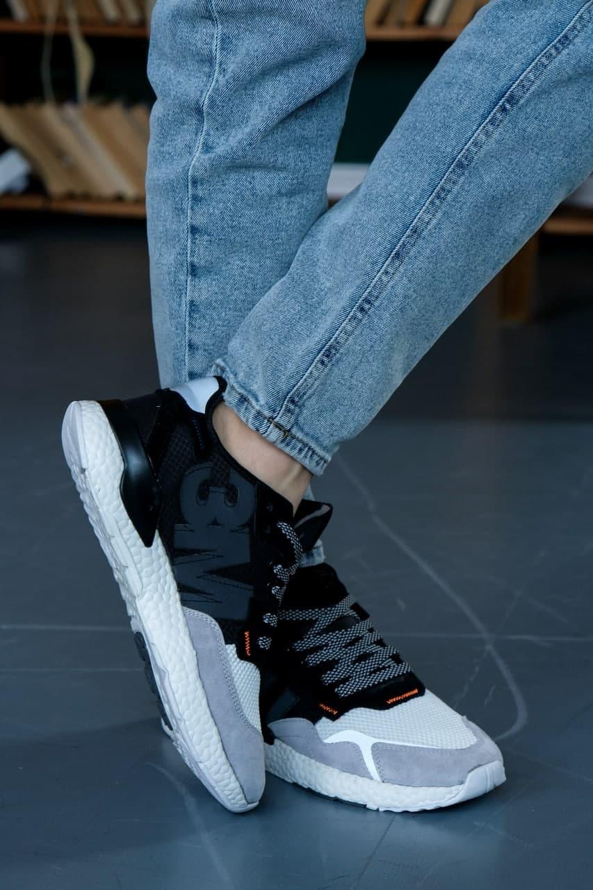 Adidas Nite Jogger 3M Black White