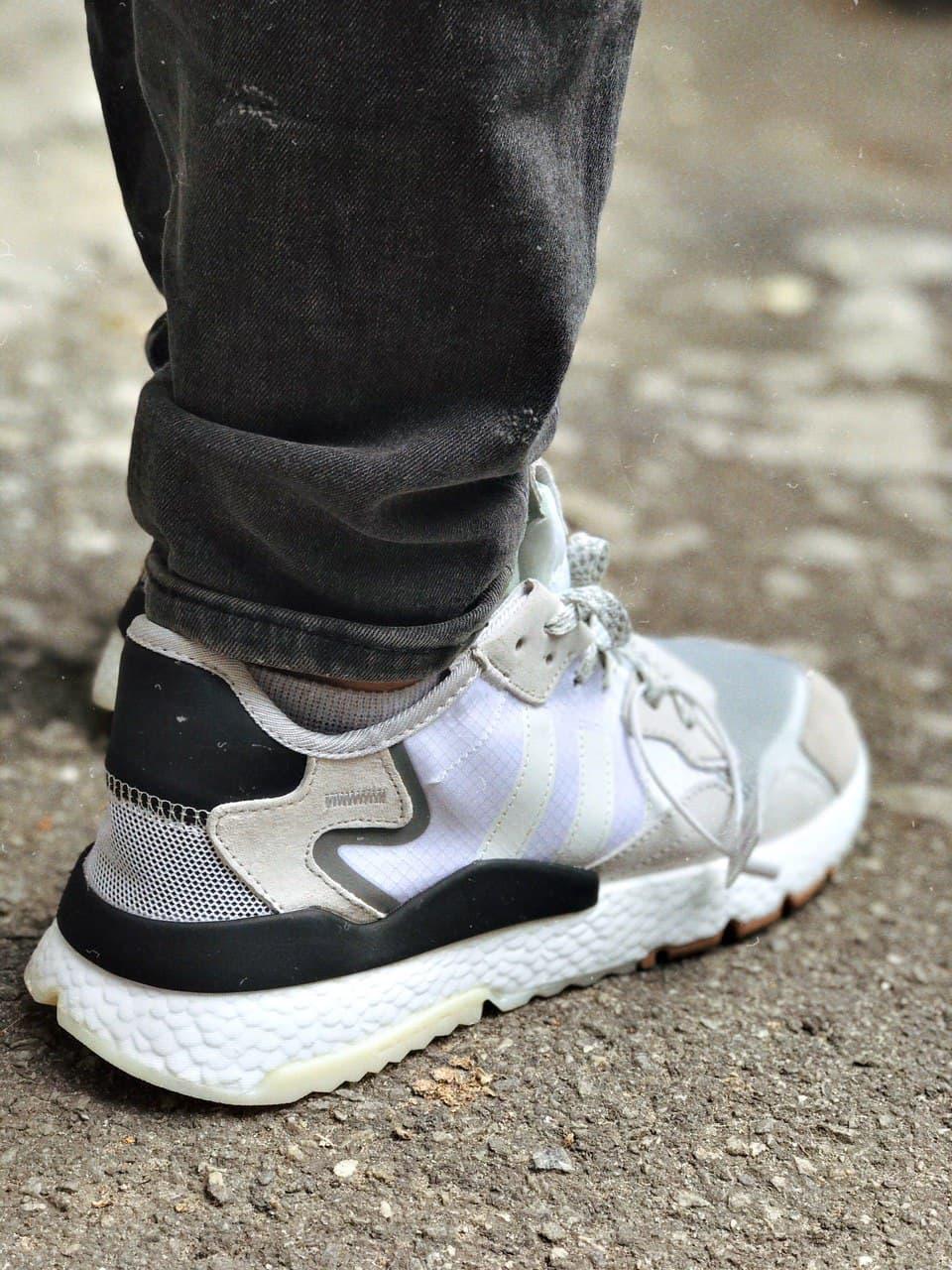 Adidas Nite Jogger Beige Black White