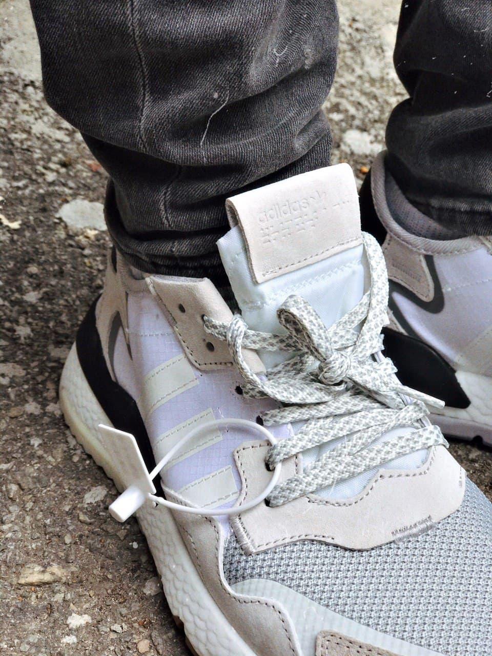 Adidas Nite Jogger Beige Black White