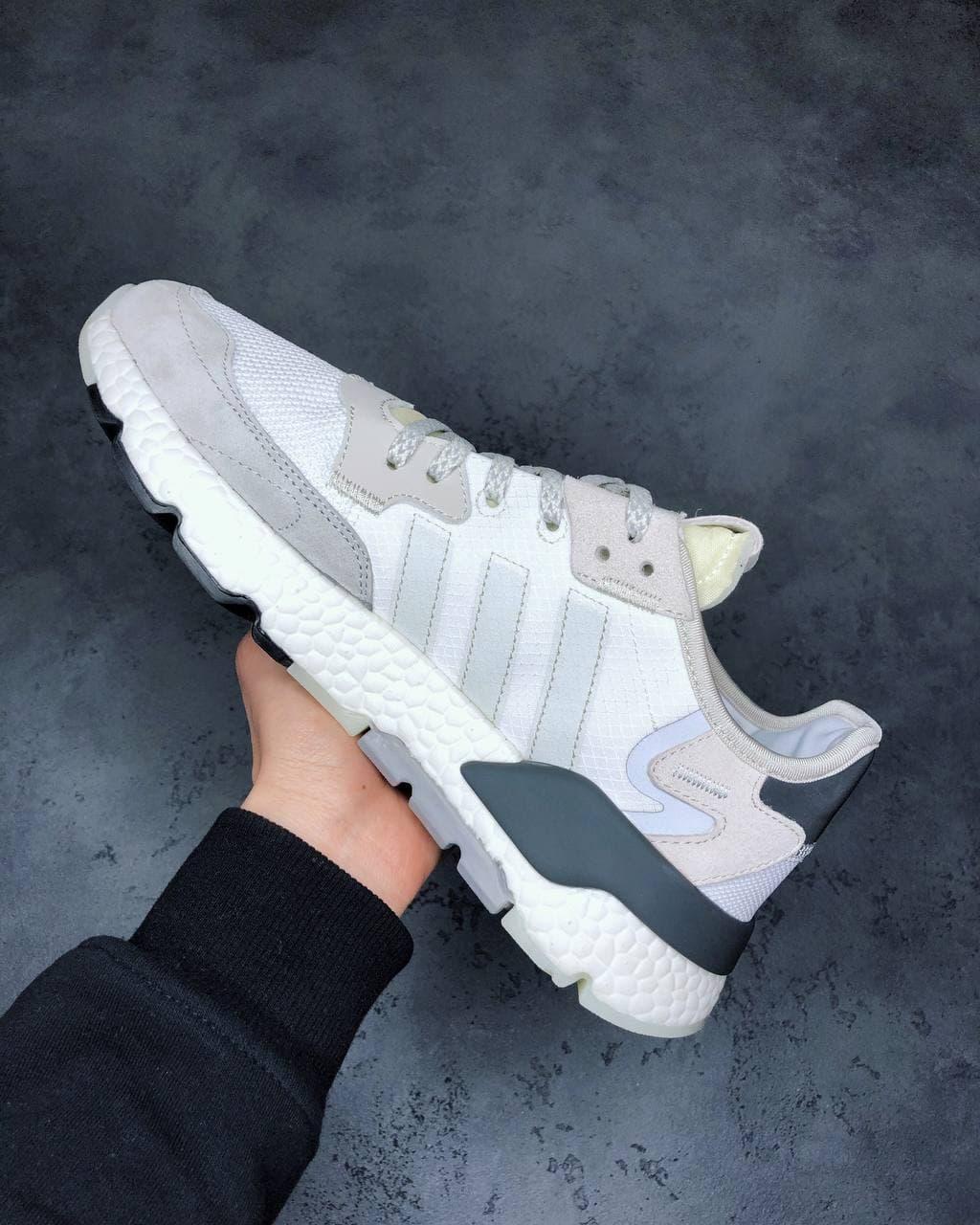 Adidas Nite Jogger Beige Black White