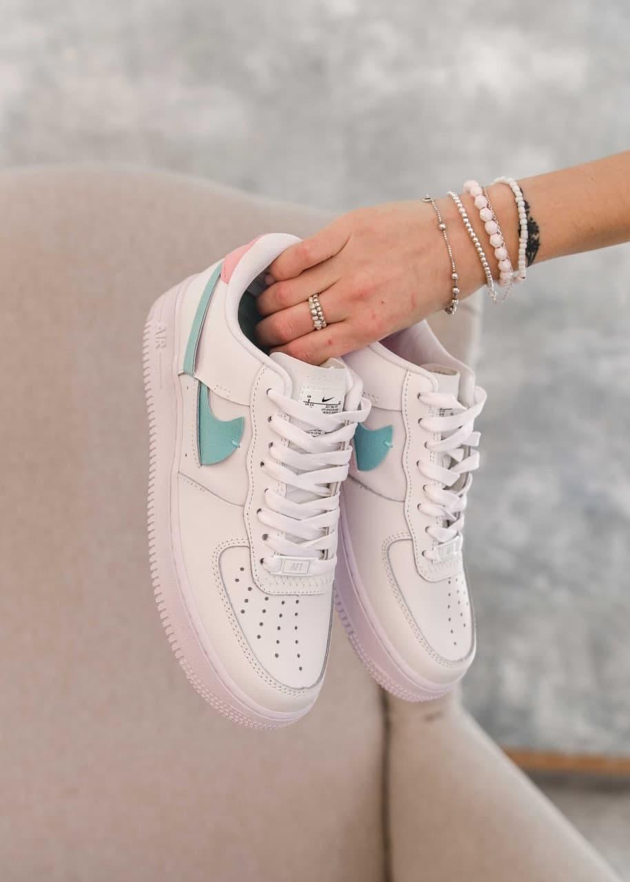 Nike Air Force 1 LX WMNS White Pink Blue