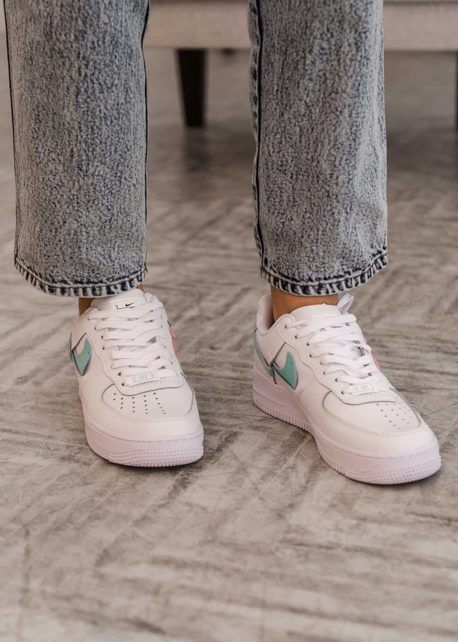 Nike Air Force 1 LX WMNS White Pink Blue