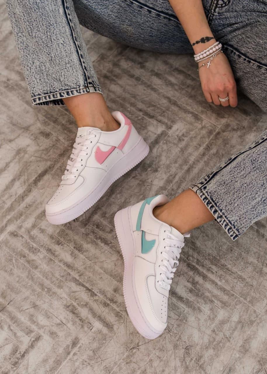 Nike Air Force 1 LX WMNS White Pink Blue