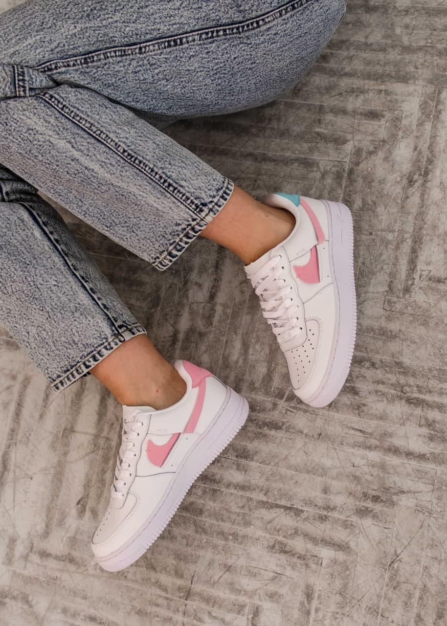 Nike Air Force 1 LX WMNS White Pink Blue
